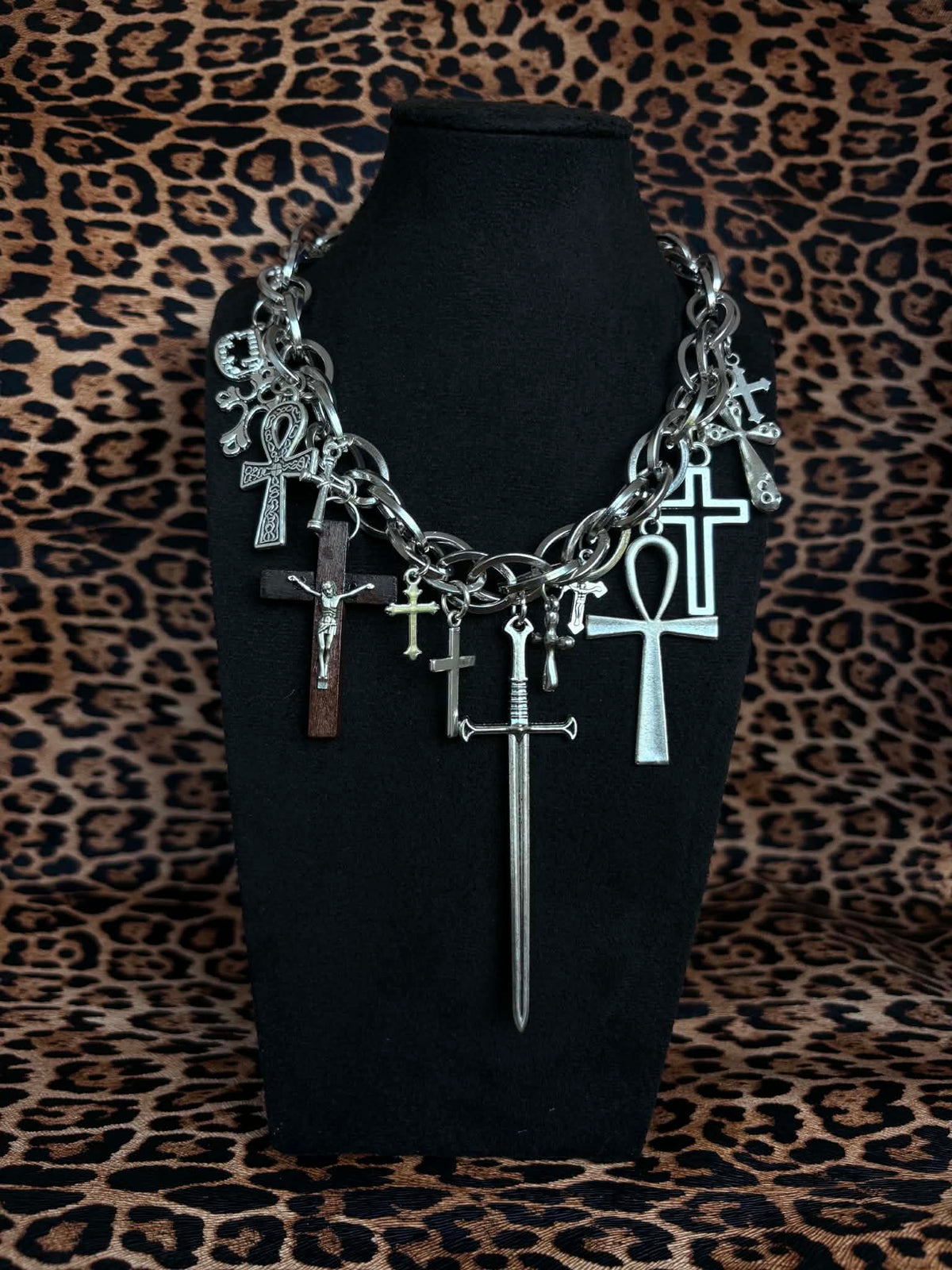 Silver Cross Necklace