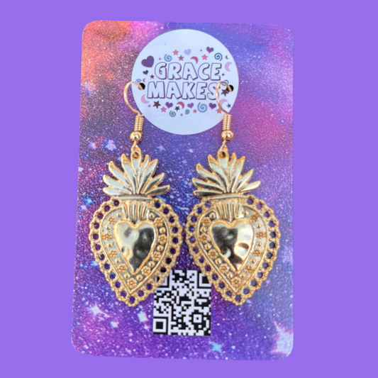 Golden Sacred Heart
